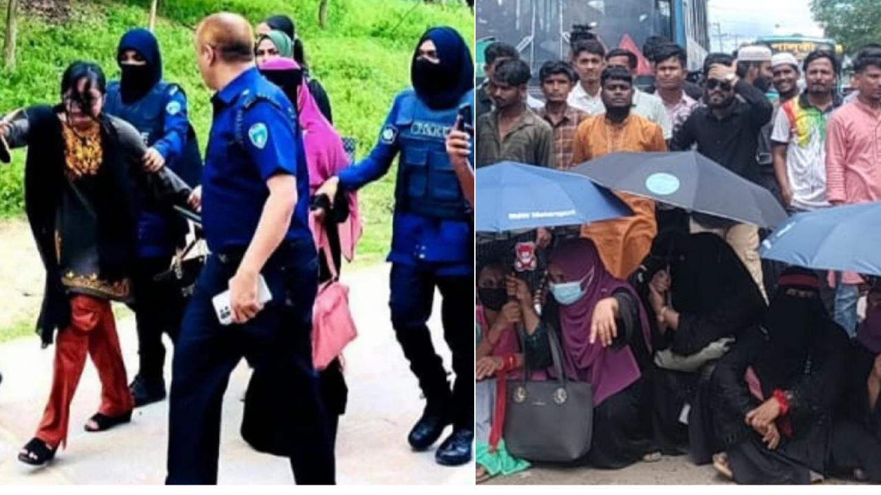 উখিয়ায় রোহিঙ্গা ক্যাম্পে চাকরিচ্যুত শিক্ষকদের বিক্ষোভে ‘পুলিশের লাঠিপেটা’